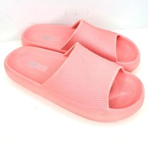 32 Degrees Women's Size Medium (7.5-8.5) Cushion Slide Shower Sandal, Pink‎